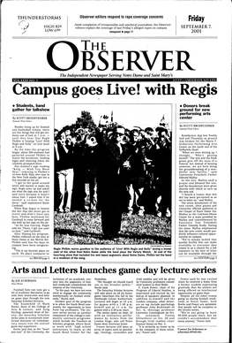 Arts and Letters Launches Game Day Lecture Series