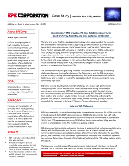 Case Study | Land Grid Array (LGA) Μmodule