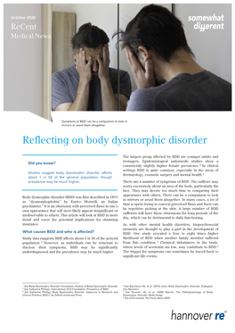 Reflecting on Body Dysmorphic Disorder