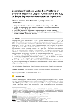 Generalized Feedback Vertex Set Problems on Bounded-Treewidth Graphs: Chordality Is the Key to Single-Exponential Parameterized Algorithms∗†