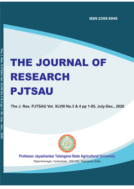 Journal of Research 48 (3&4)