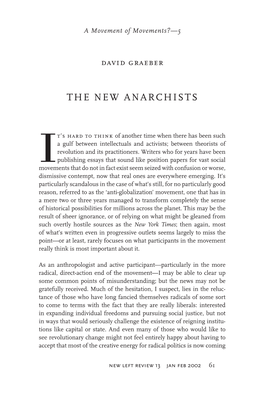 The New Anarchists