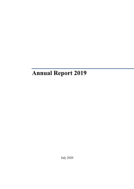 Annual Report 2019