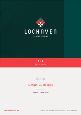 Design Guidelines