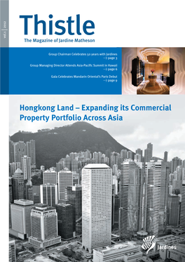 Hongkong Land – Expanding Its Commercial Property Portfolio Across Asia Past, Present and Future