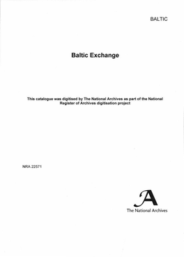 Baltic Exchange