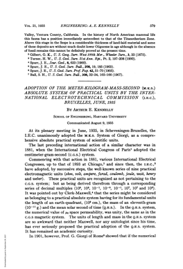 (Mks) Electromagnetic Units (Ohm, Volt, Ampere, Farad, Coulomb