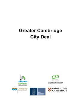 Greater Cambridge City Deal