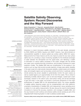 Satellite Salinity Observing System: Recent Discoveries and the Way Forward