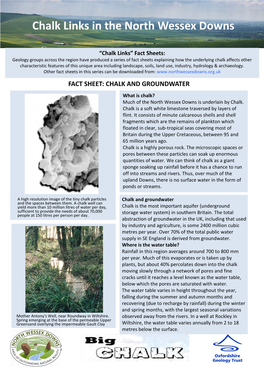 Chalk and Groundwater