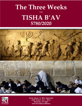 The Three Weeks TISHA B'av