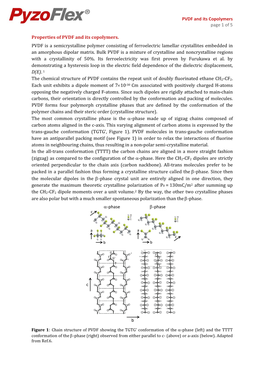 PVDF and Its Copolymers Page 1 of 5