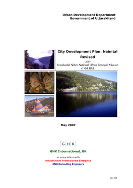 City Development Plan: Nainital Revised