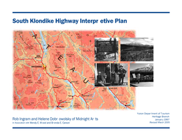 South Klondike Highway Interpretive Plan 2005