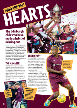 HEARTS the Edinburgh Club Who Have Made a Habit of Missing Out