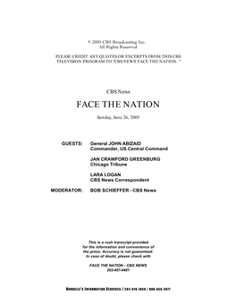 Face the Nation