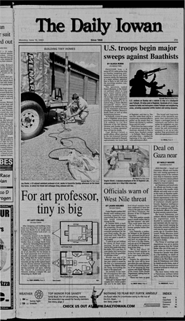 Daily Iowan (Iowa City, Iowa), 2003-06-16