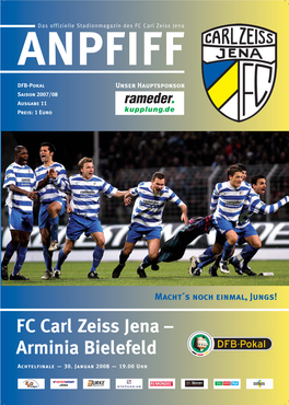 FC Carl Zeiss Jena – Arminia Bielefeld Achtelfinale — 30