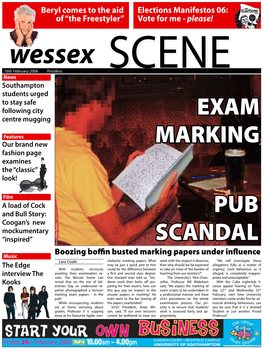 Exam Marking Pub Scandal