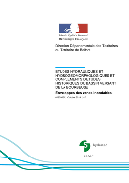 Rapport Etudes Révision PPRI Bourbeuse V7