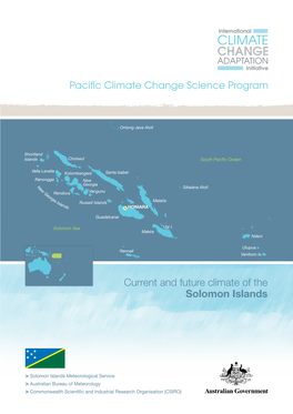 Current and Future Climate of the Solomon Islands