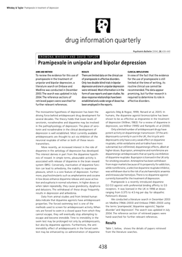 Drug Information Quarterly