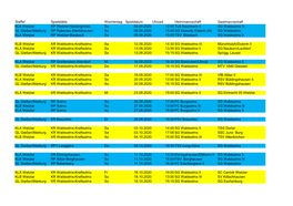 Gesamtspielplan SGW September Bis Dezember 2020 Als