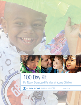 100 Day Kit for Newly Diagnosed Families of Young Children