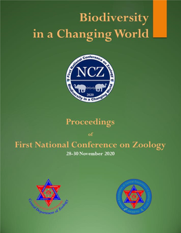 Proceedings of the First National Conference on Zoology