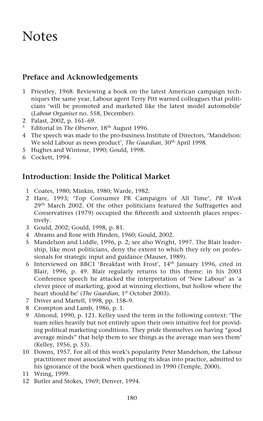 Inside the Political Market