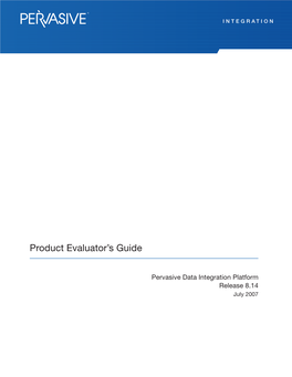 Product Evaluator's Guide