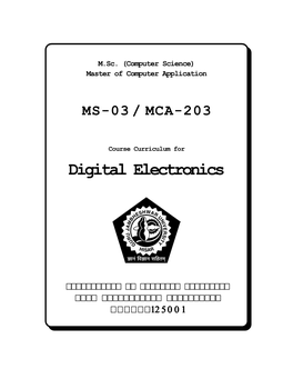 Digital Electronics