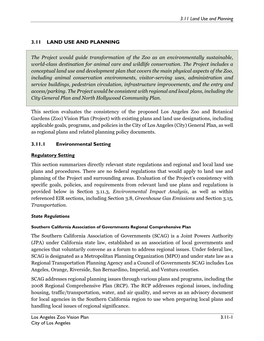 3.11 Land Use and Planning