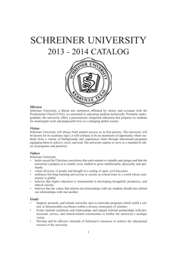 2013 - 2014 Catalog