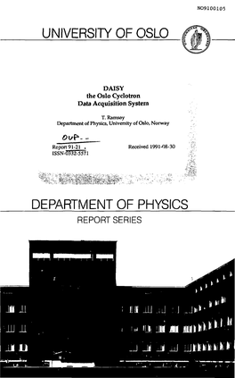 The Oslo Cyclotron Data Acquisition System