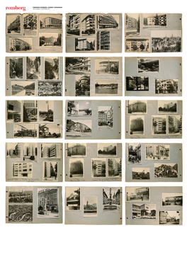 FREDERICK ROMBERG, JOURNEY SCRAPBOOK 1946: WORK in SWITZERLAND Journey to Australia 1938–1946