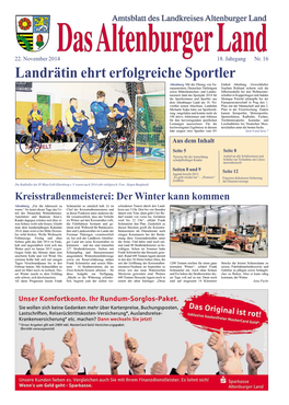 Landrätin Ehrt Erfolgreiche Sportler