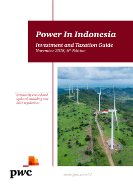 Power in Indonesia: Investment and Taxation Guide 5 Term Definition