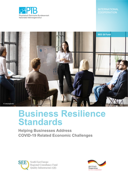 Business Resilience Standards Helping Businesses Address COVID-19 Related Economic Challenges