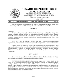 Diario De Sesiones Procedimientos Y Debates De La Decimoquinta Asamblea Legislativa Segunda Sesion Ordinaria Año 2005 Vol