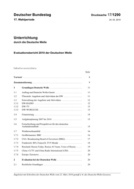 Drucksache 17/1290 17. Wahlperiode