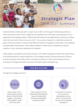 Strategic Plan 2018-2021 Summary