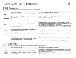 Ios 11 for Business 