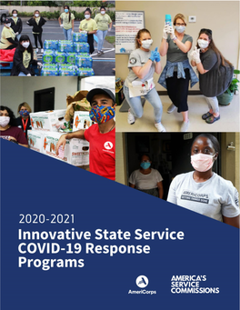 Innovative State Service COVID-19 Response Programs America's