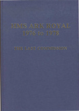 HMS ARK ROYAL, 1976-1978, the Last Commission