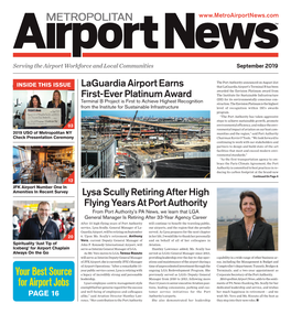 Metropolitan Airport News | September 2019