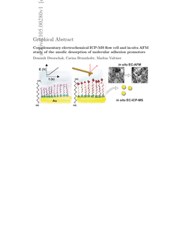 Complementary Electrochemical ICP-MS Flow Cell and In-Situ AFM