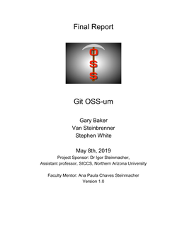 Final Report Git OSS-Um