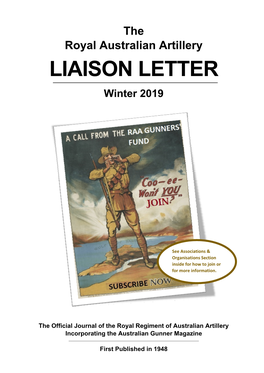 RAA Liaison Letter Winter 2019 Edition-Web