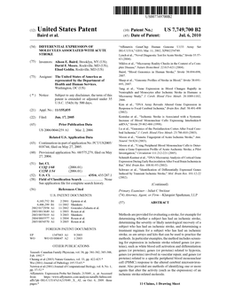 (12) United States Patent (10) Patent No.: US 7,749,700 B2 Baird Et Al